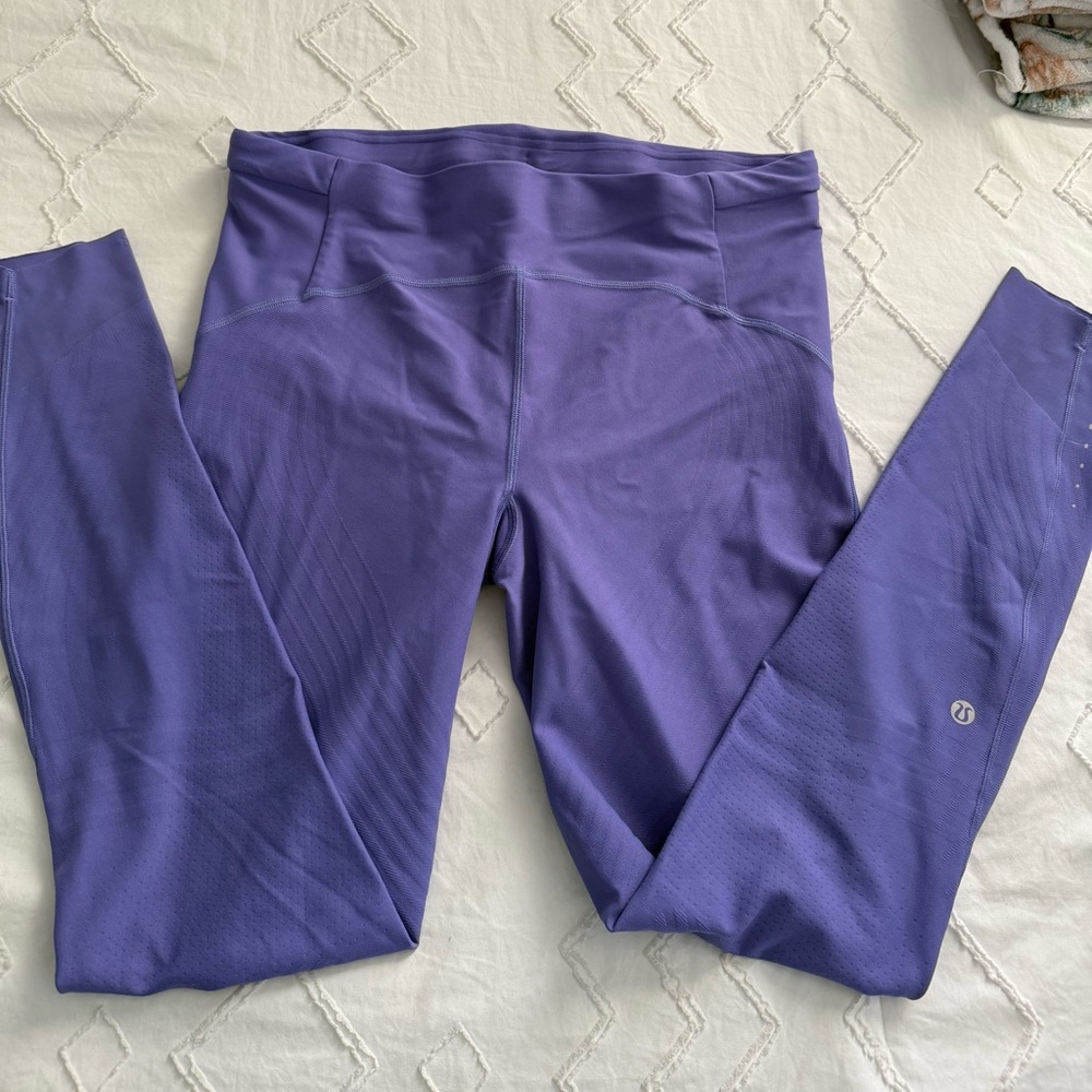 Lululemon Athletica Wunder Train Lavender Leggings